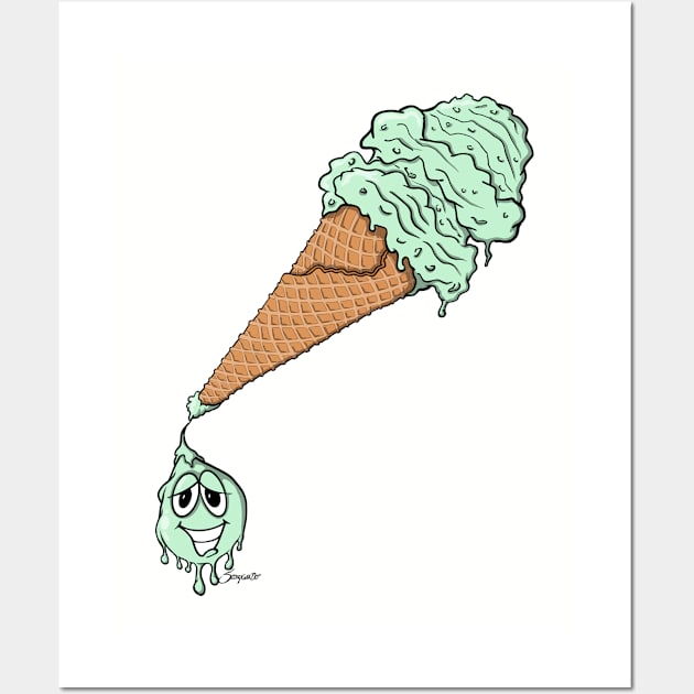 ICE CREAM LOVER Wall Art by ScottyGaaDo